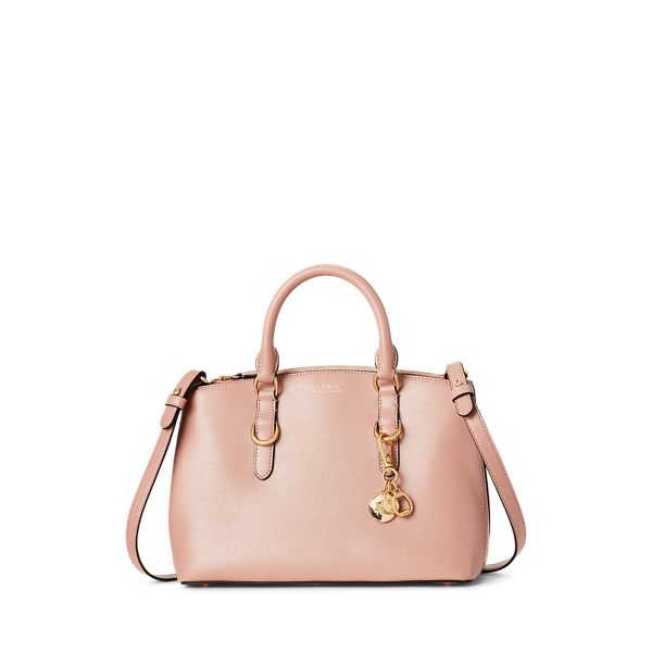 Saffiano Leather Mini Satchel