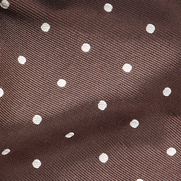 Brown Monogram Dot Silk Tie Purple Label 3