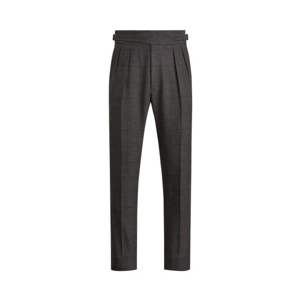 Gregory Windowpane Wool Suit Trouser