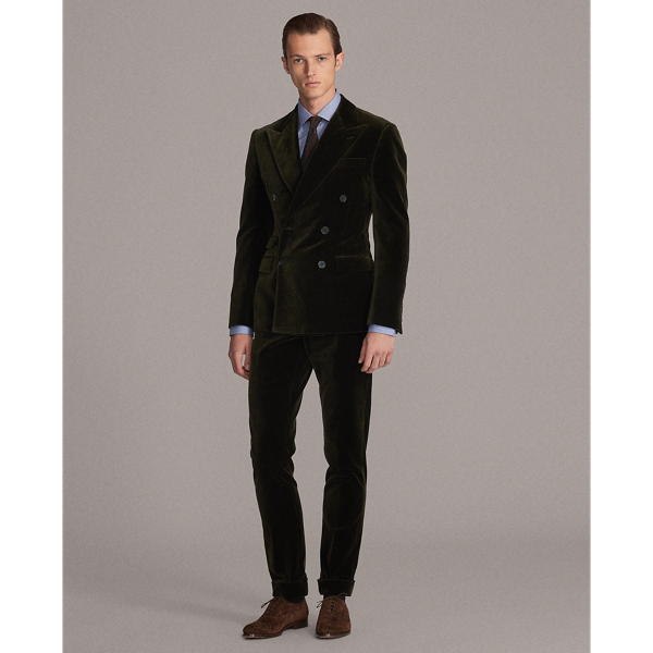 Olive Kent Velvet Jacket Purple Label 4