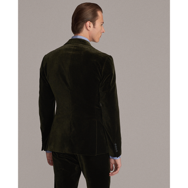 Olive Kent Velvet Jacket Purple Label 6