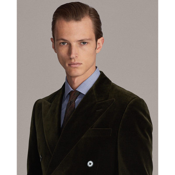 Olive Kent Velvet Jacket Purple Label 7