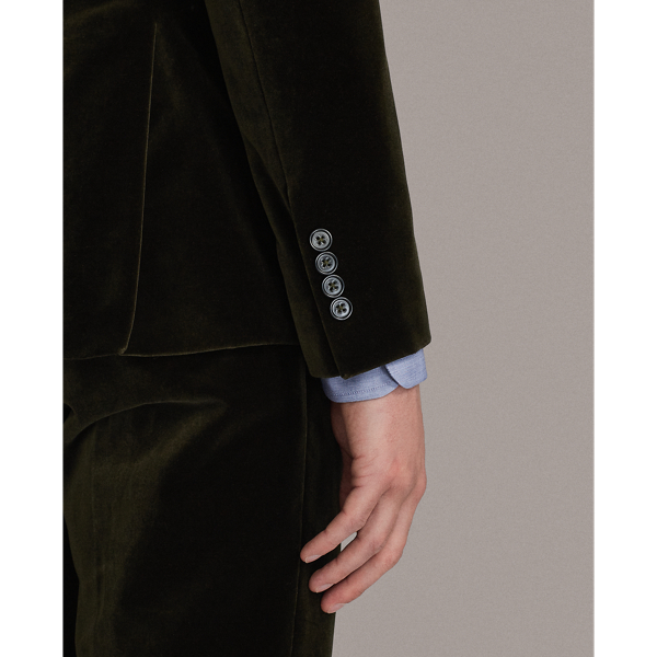 Olive Kent Velvet Jacket Purple Label 8