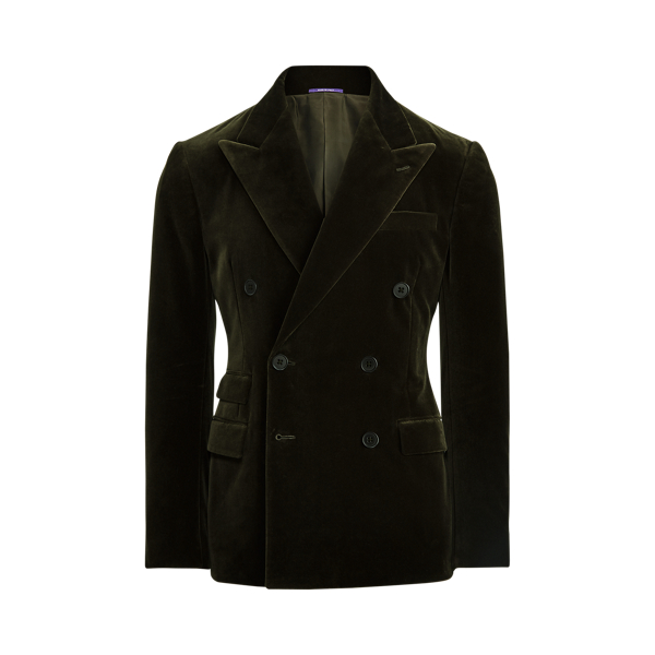 Chaqueta Kent de terciopelo Purple Label en 1
