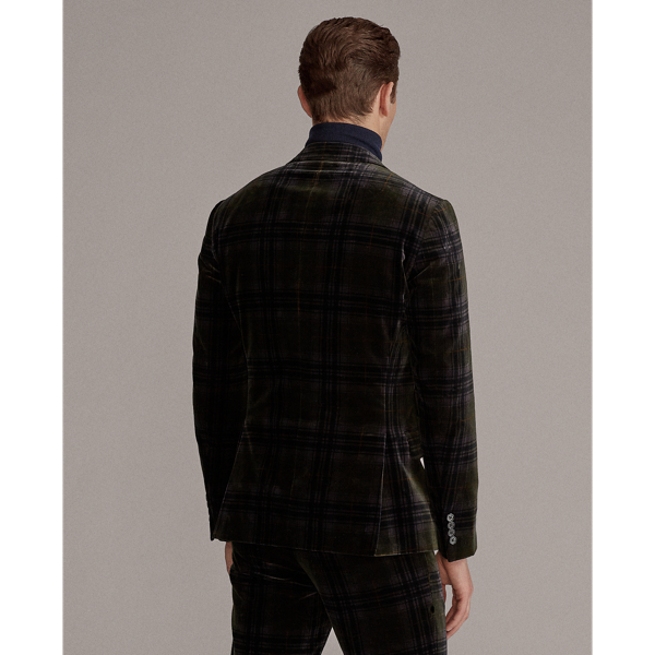 Tartan Multi Kent Tartan Velvet Dinner Jacket Purple Label 5