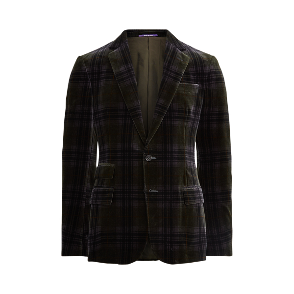Kent Tartan Velvet Dinner Jacket Purple Label 1