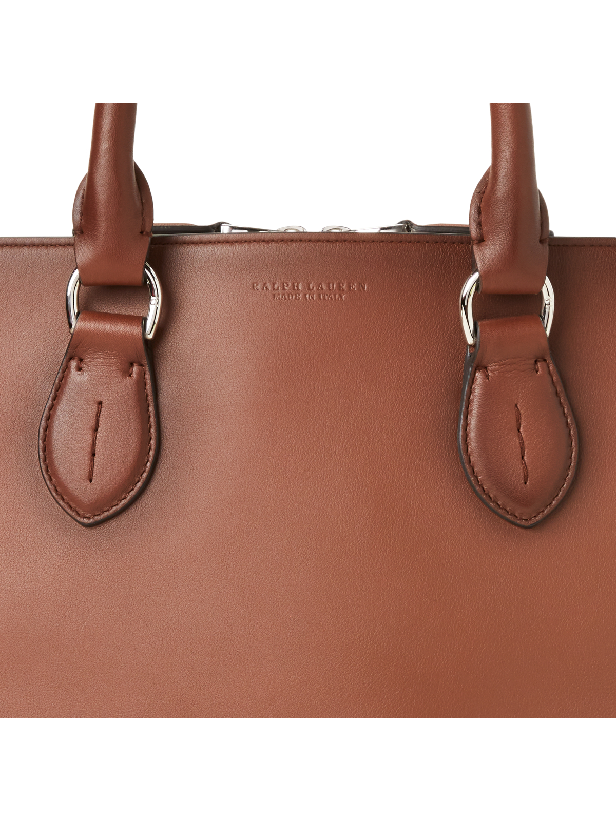 Мужской портфель Ralph Lauren Voyager из телячьей кожи — фото 4