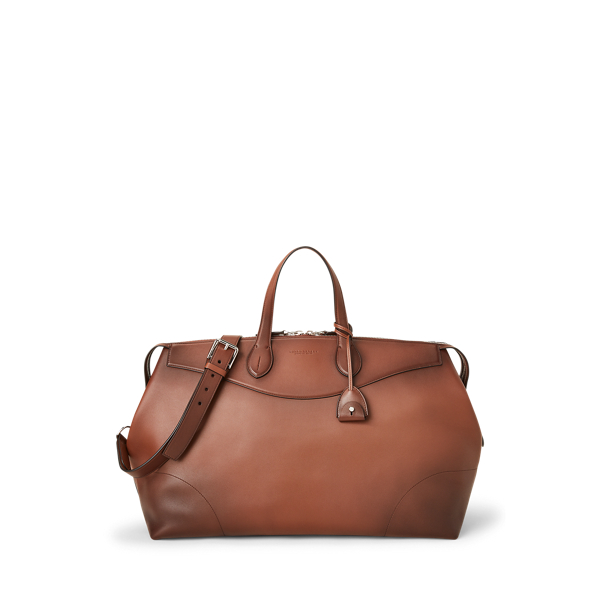 Burnished Calfskin Voyager Duffel