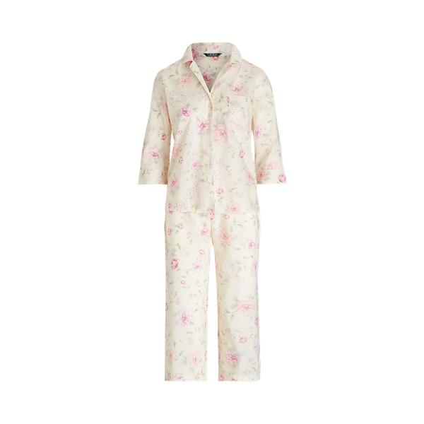 Floral Capri Sleep Set Lauren 1