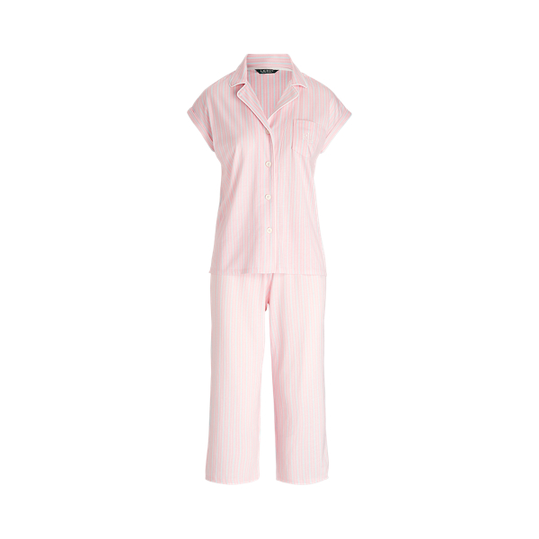 Pijama capri de algod&oacute;n Lauren en 1
