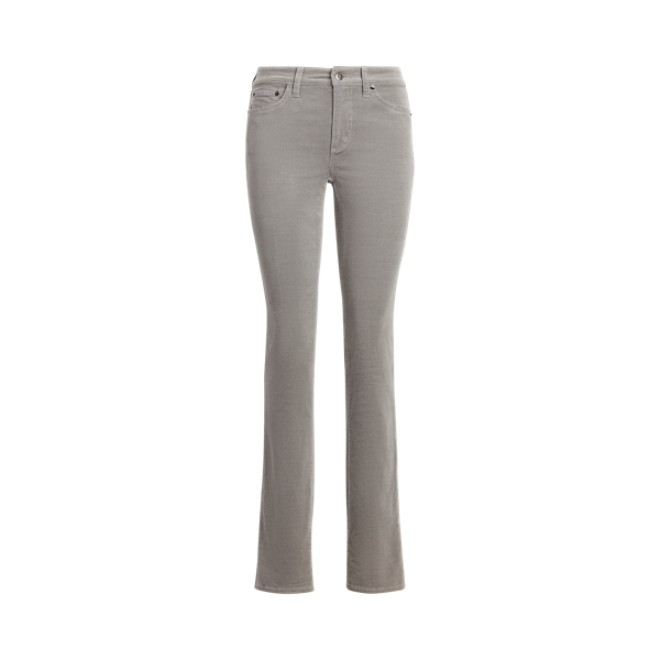 Pantalon Premier velours c&ocirc;tel&eacute; Lauren en Gris perle 2