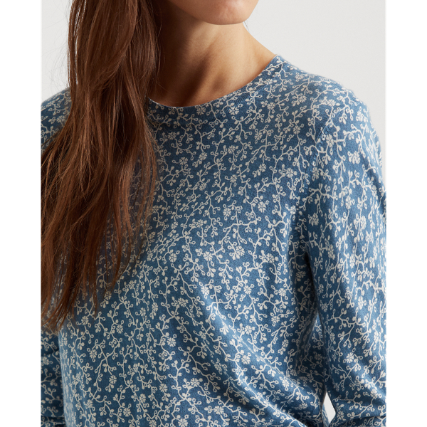 Lauren Navy Stretch Cotton Midi Dress Lauren 6