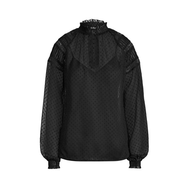 Embroidered Dobby Blouse Lauren 1