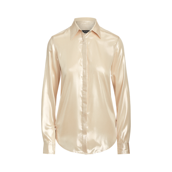 Metallic Lam&eacute; Shirt Lauren 1
