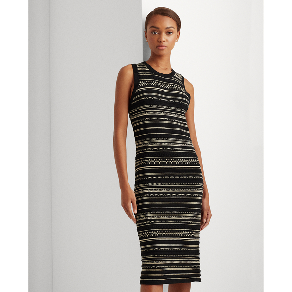Striped Sweater Dress Lauren in Multi 4