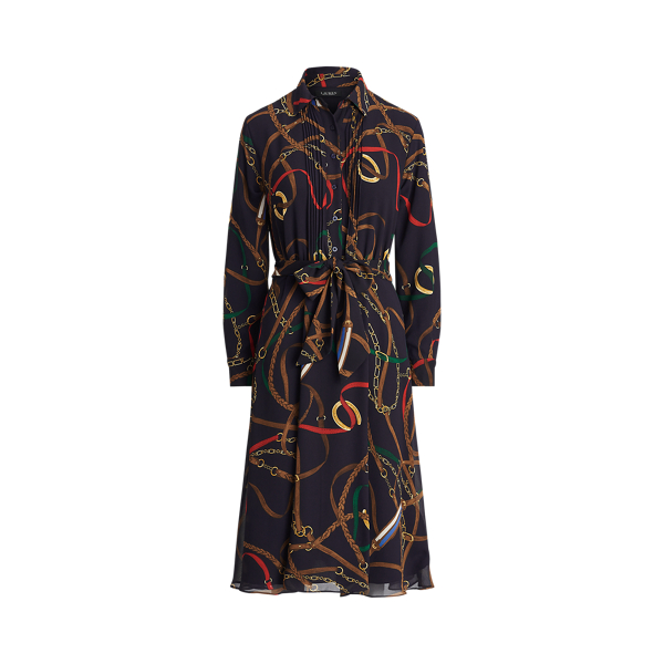 Print Georgette Shirtdress Lauren 1