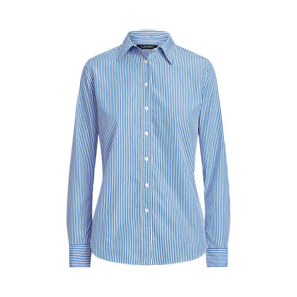 Camisa de algod&oacute;n a rayas Lauren en 1