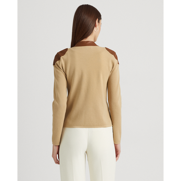 Birch Tan Cotton-Nylon Jacket Lauren 5