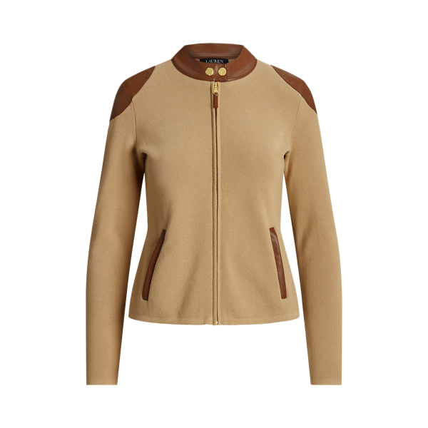 Birch Tan Cotton-Nylon Jacket Lauren 2