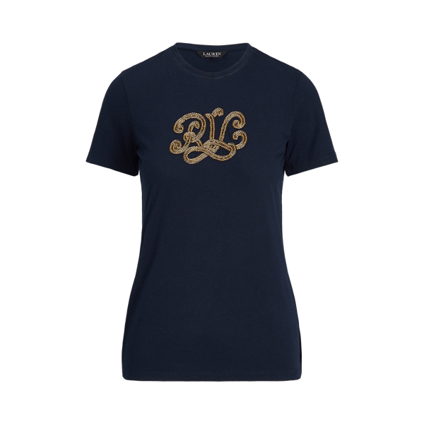 Maglietta cotone e modal con logo
