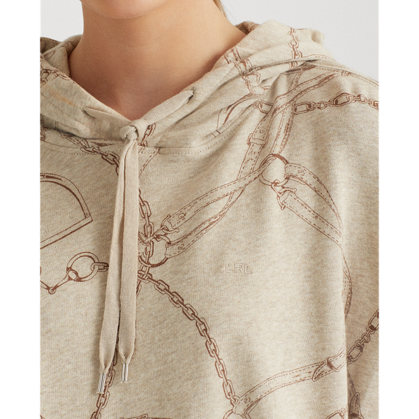 Farro Heather Multi Print French Terry Hoodie Lauren 5