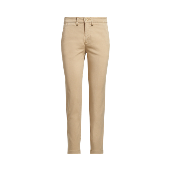 Womens stretch chino pants sales