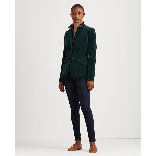 Deep Pine 2-Button Corduroy Blazer Lauren 4