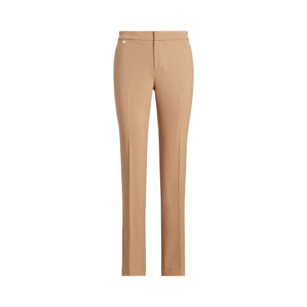 Wool Crepe Straight Trouser Lauren 1