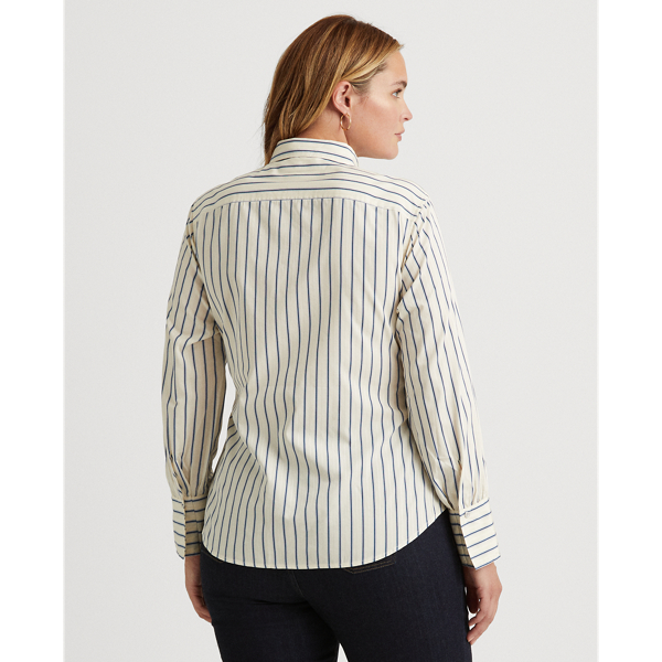 Waist-Tie Cotton Shirt