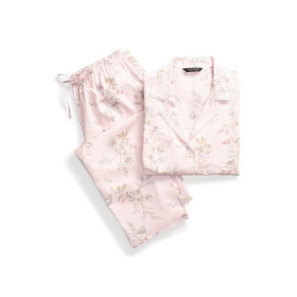 Print Cotton-Blend Sleep Set Lauren em 1