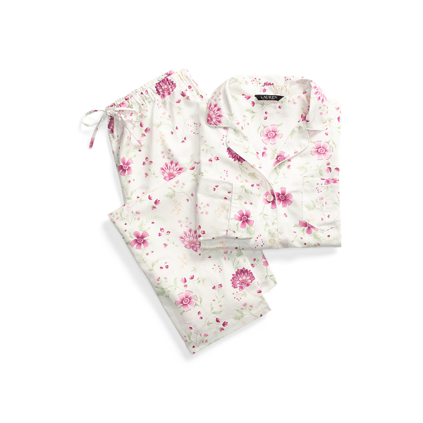 Print Sateen-Cotton Sleep Set Lauren 1