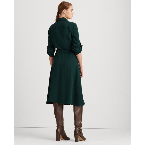 Ausgestelltes Hemdkleid Lauren in Tiefes Kiefer 5