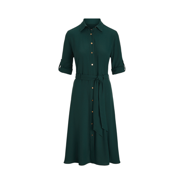 Ausgestelltes Hemdkleid Lauren in Tiefes Kiefer 2