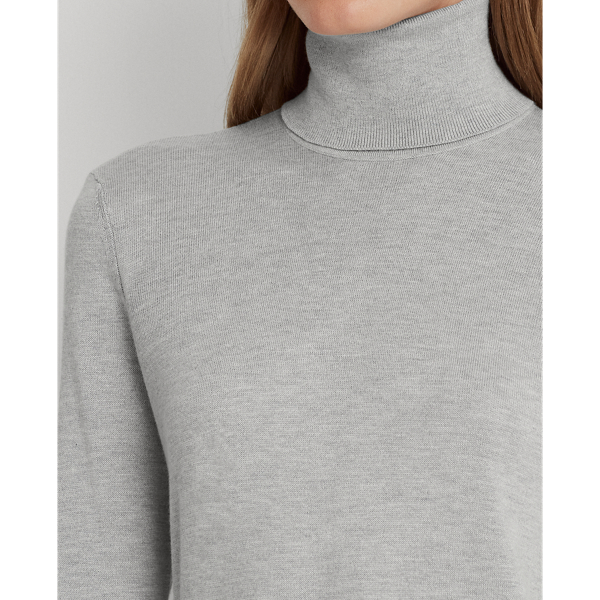 Silk-Blend Roll Neck for Women Ralph Lauren® UK