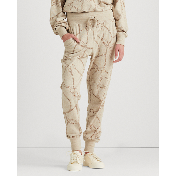 Farro Heather Print French Terry Joggers Lauren 4