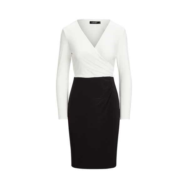 Two-Tone Jersey Dress Lauren in 1
