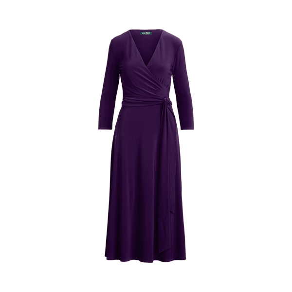 Raisin Surplice Jersey Dress Lauren 2