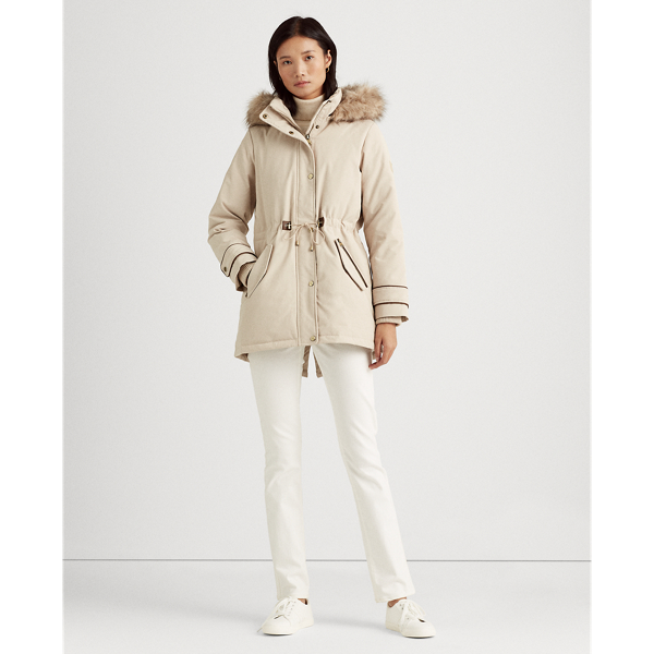 Birch Hooded Parka Coat Lauren Petite 4