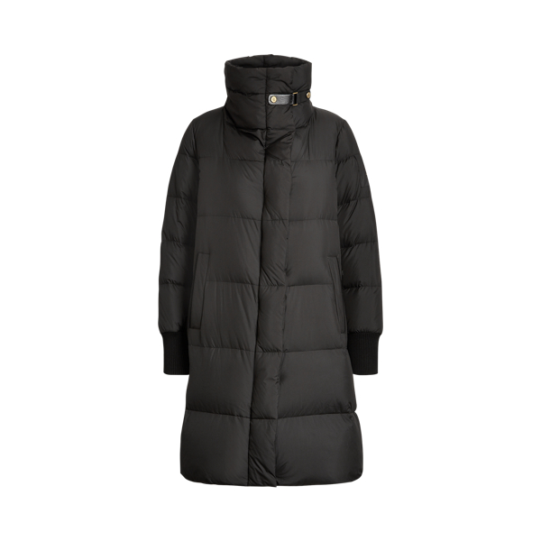 Down Mockneck Coat Lauren in 1