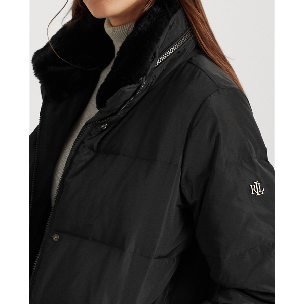 Black Boxy Down Jacket Lauren 6