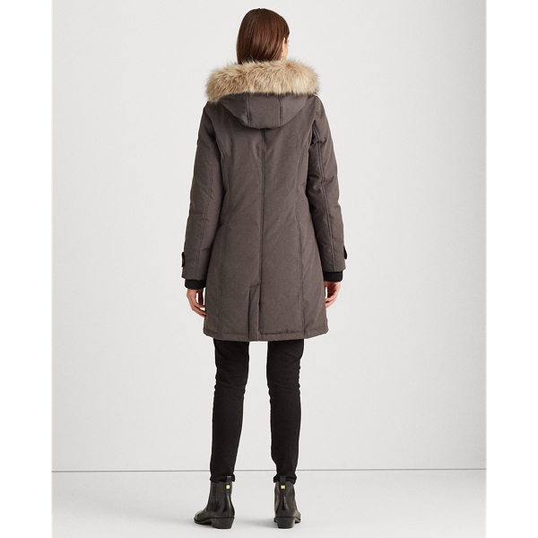 Slate Hooded Expedition Down Coat Lauren 5