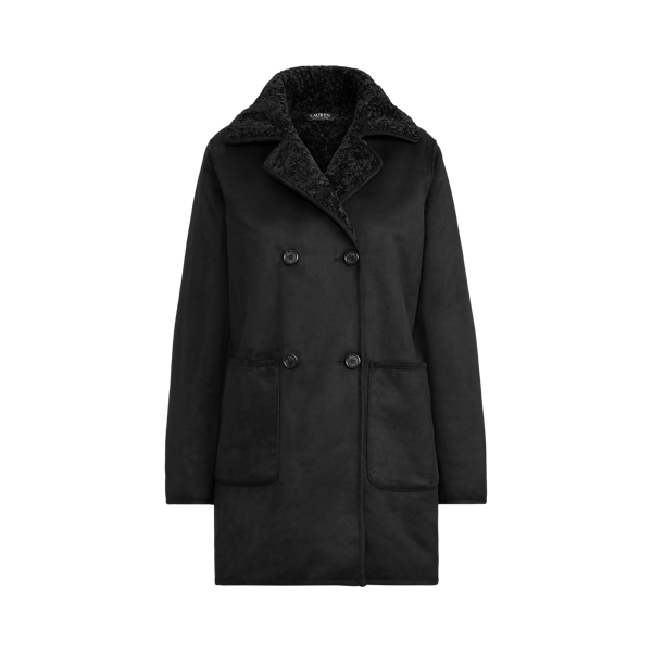 Reversible Faux-Suede Coat Lauren 1