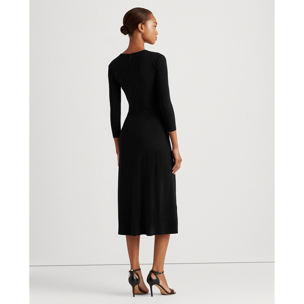 Robe en jersey &agrave; deux tons Lauren en Noir/Blanc Lauren 5
