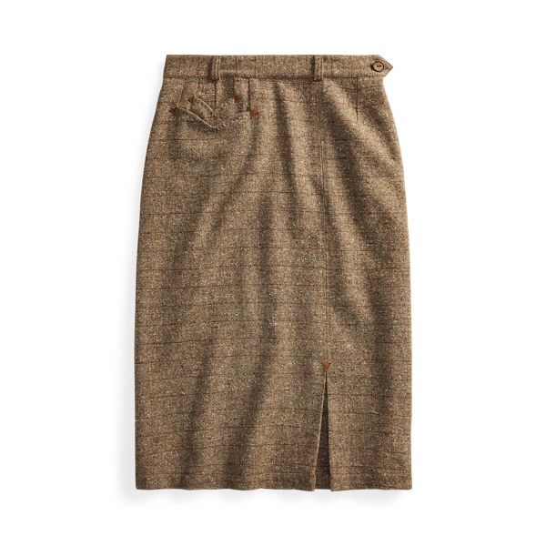 Wollrock aus Donegal-Tweed RRL in 1