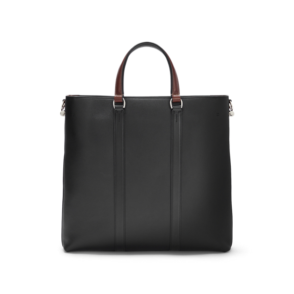 Black Calfskin Darwin Tote Purple Label 3