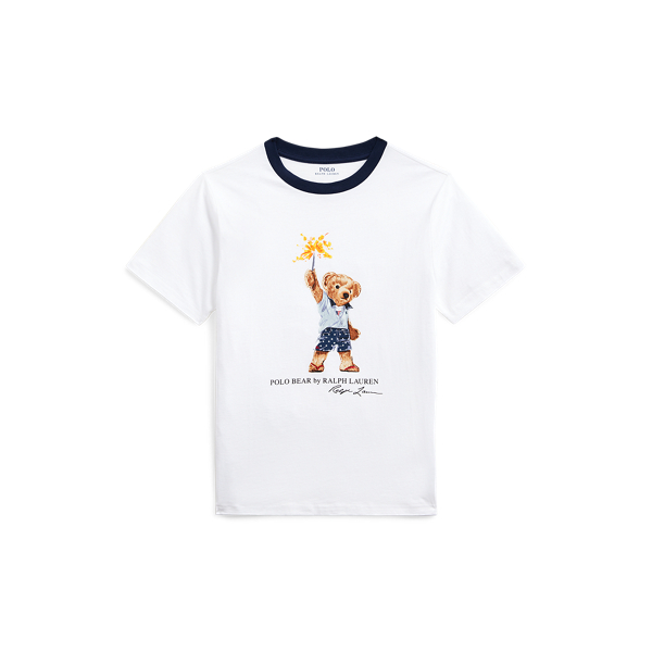 Sparkler Bear Cotton Tee Boys 6-14 Years 1
