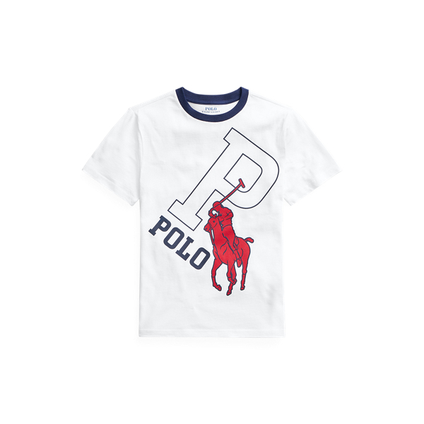 Big Pony Cotton Graphic Tee Boys 6-14 Years 1