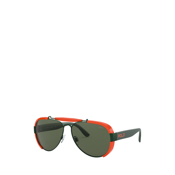 Gafas de sol de piloto de dos tonos