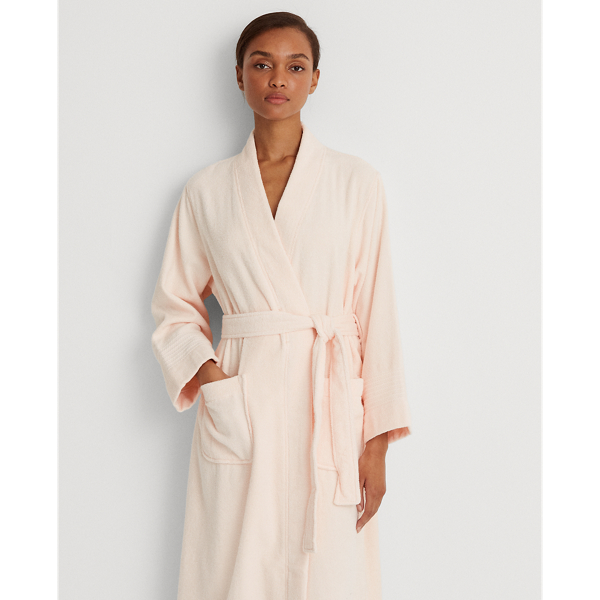 Ralph lauren cotton robe best sale