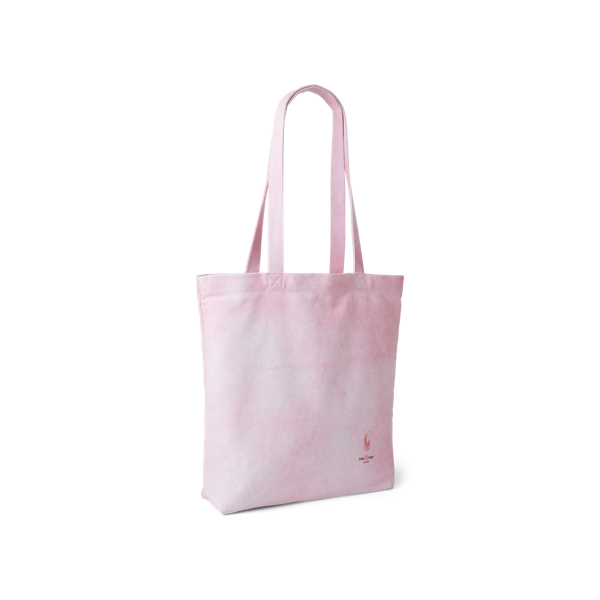 Pink Multi Pink Pony Tie-Dye Cotton Tote Bag Pink Pony 3